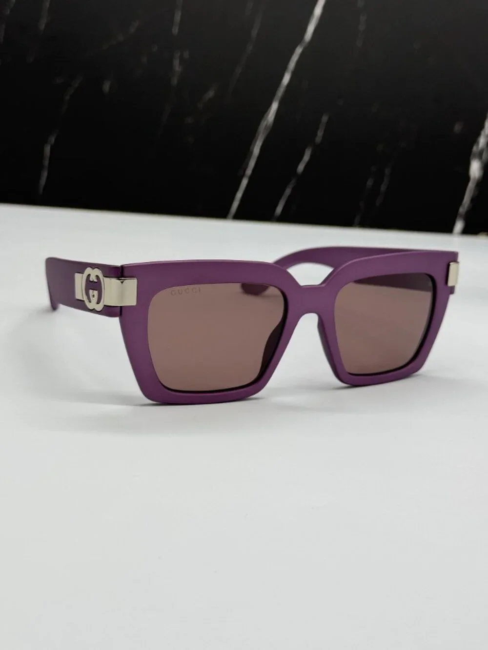 NEW GUCCI GG1689S 004 VIOLET WOMEN SUNGLASSES